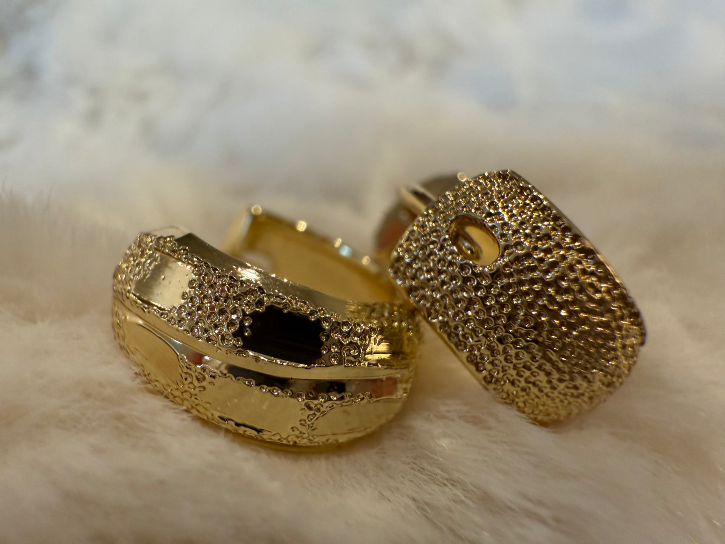 Mini Argollas 24 K