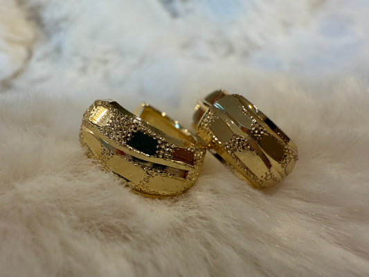 Mini Argollas 24 K