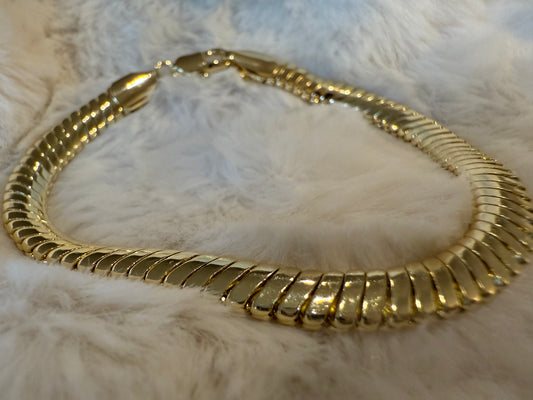 Pulsera Maciza 24K