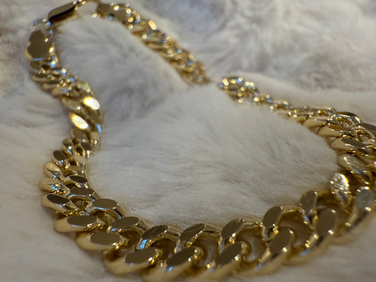 Pulsera cadena 24K